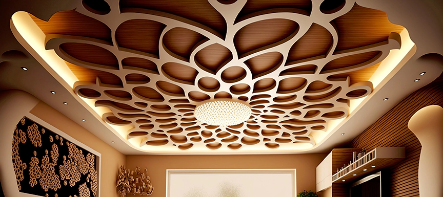 Wooden False Ceiling